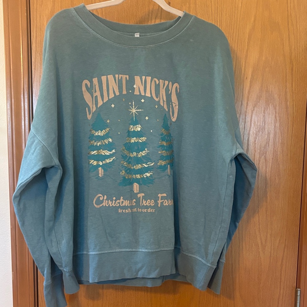 Maurices Saint Nick's Christmas Tree Farm Sweatshirt